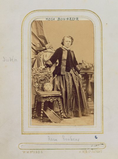 Portrait of Rosa Bonheur (1822-99) by Disden